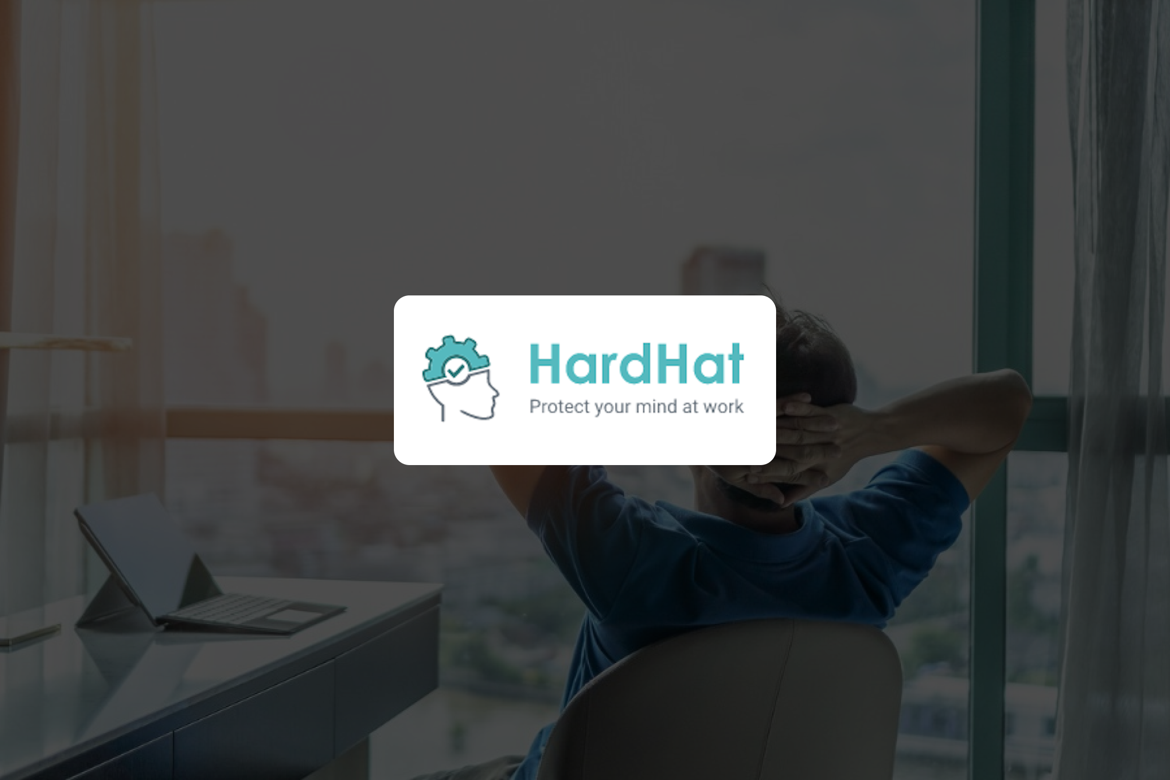 Tech helps relieve stress at work hardhat