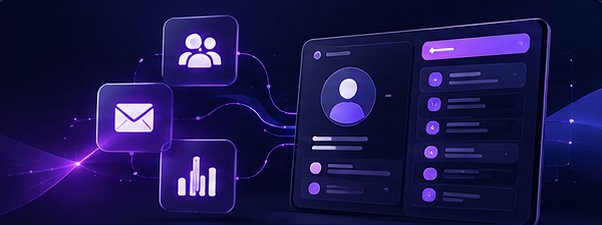 Healthcare CRM illustration
